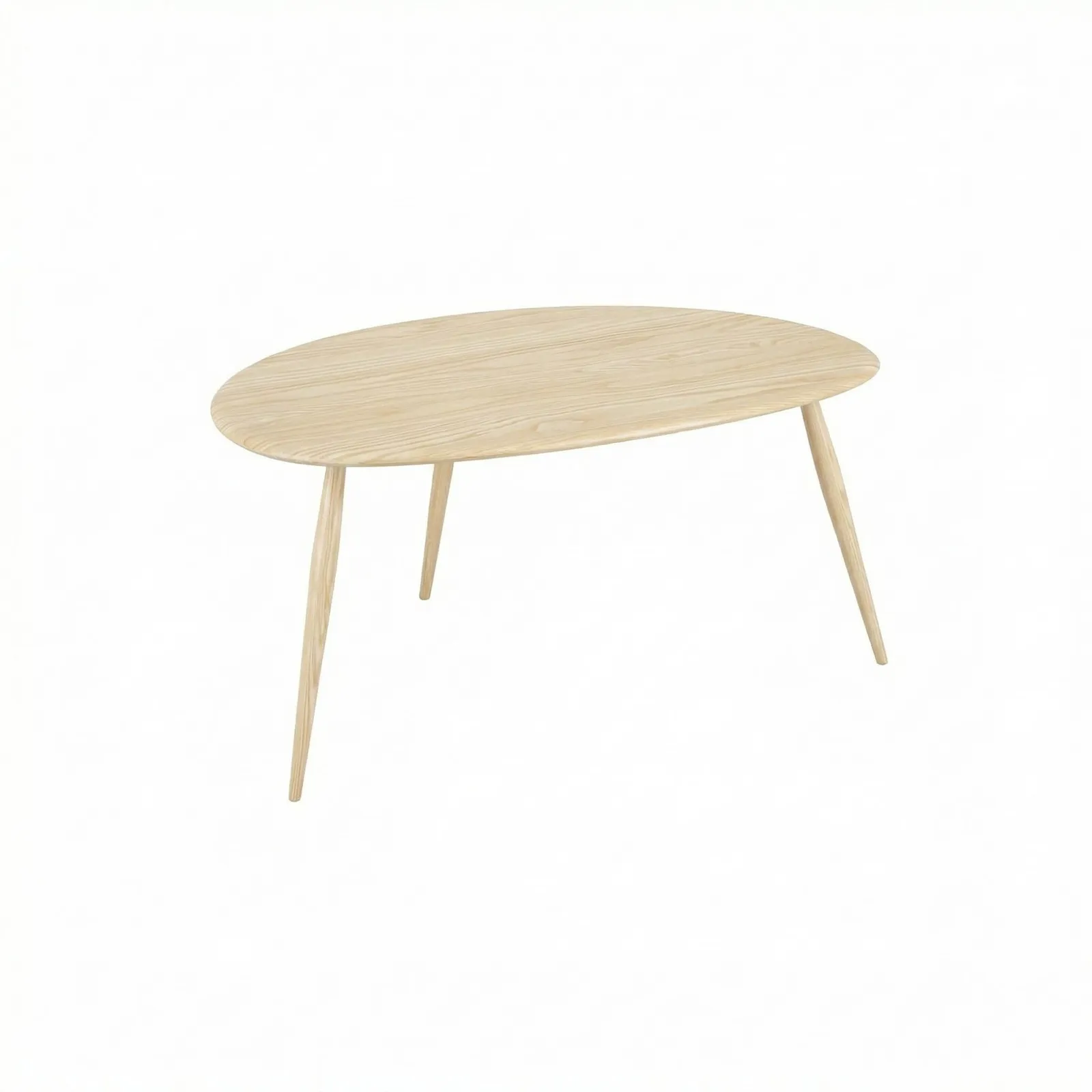 Ercol Pebble Coffee Table, Neutral | Barker & Stonehouse 2