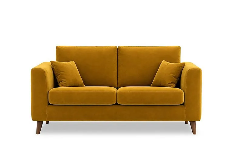 Erin 3 Seater Fabric Sofa - Mustard - Sofas and Armchairs - In Time for Christmas
