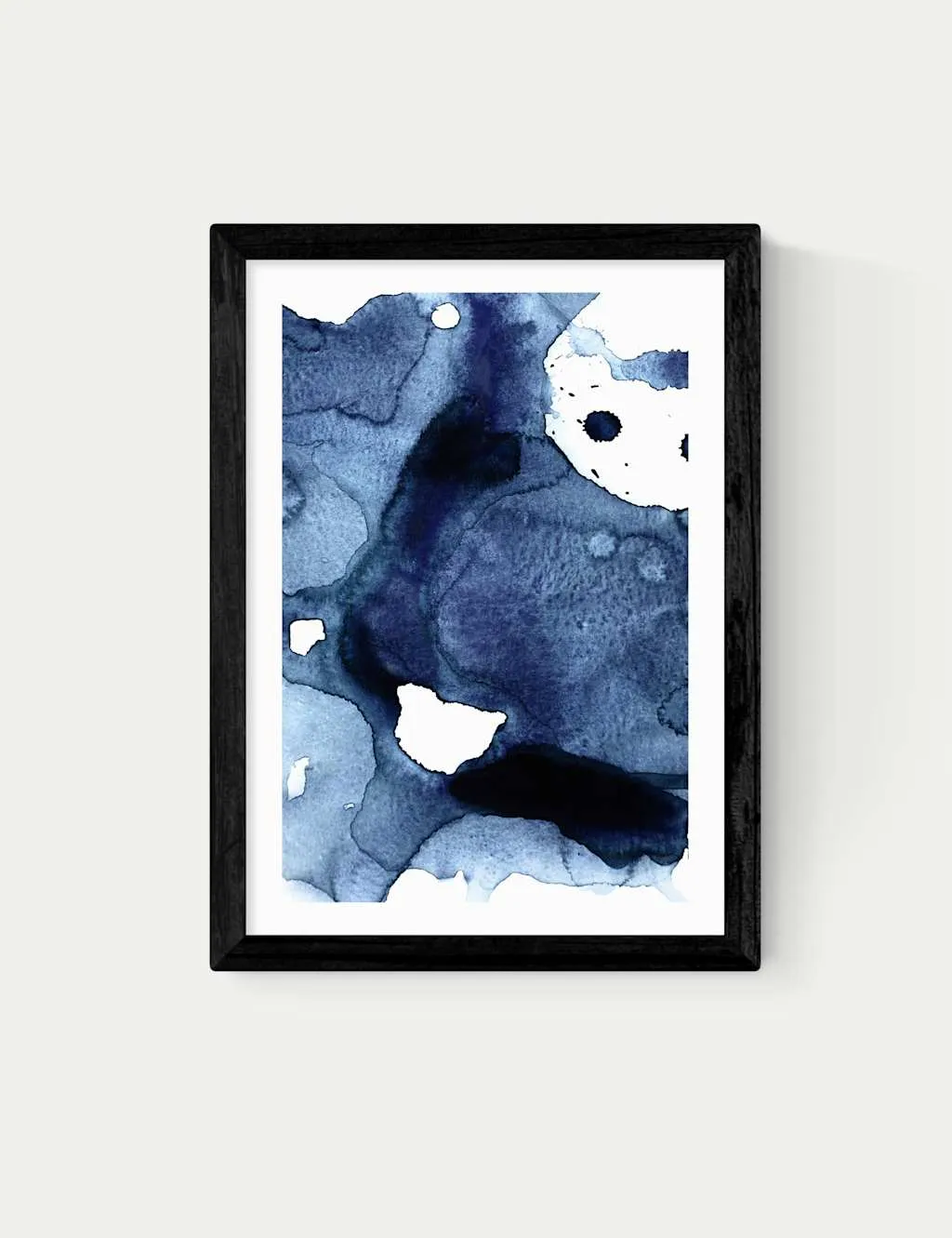 East End Prints Ink Framed Art Print Black