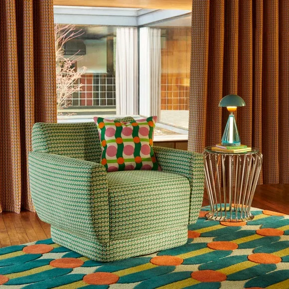 Yinka Ilori Rhythm Wool Rug 6