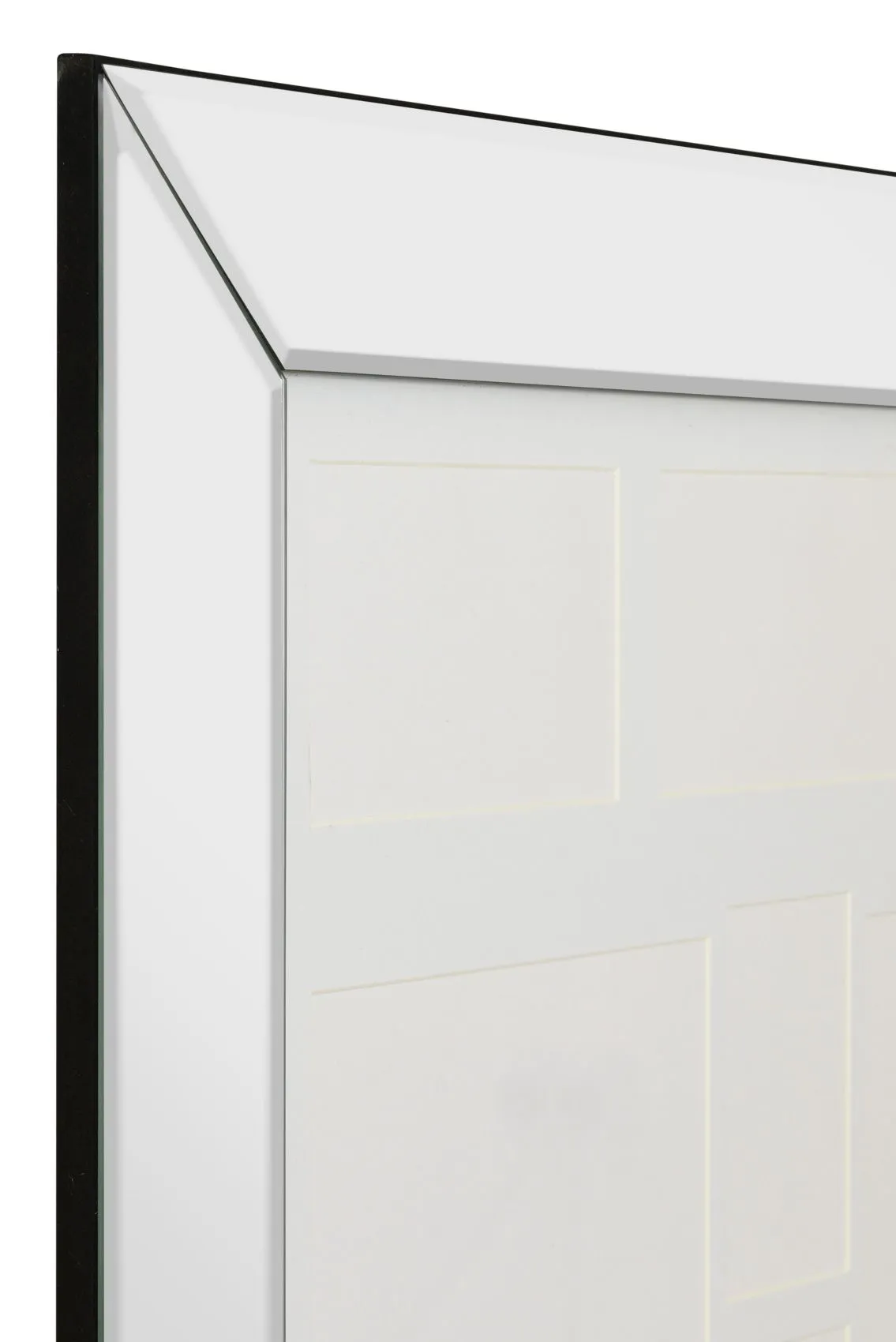 MirrorOutlet Vista All Glass Elegant Collage Picture Frame 107 x 76 CM in Silver 4