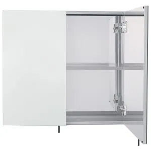 Wickes Double Bathroom Mirror Cabinet - 600 x 550mm 2