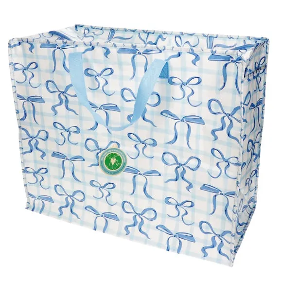 Blue Bows Jumbo Bag 3