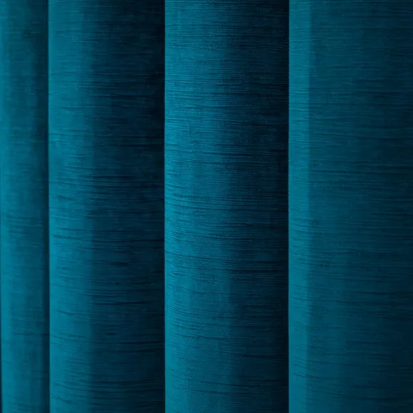 Shimmer Velour Eyelet Curtains 3