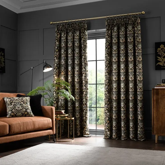 Highclere Pencil Pleat Curtains 2