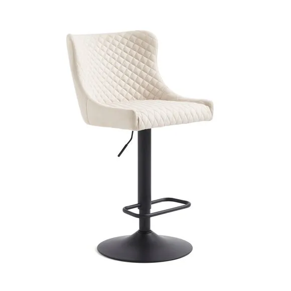 Montreal Height Adjustable Barstool, Fabric 5