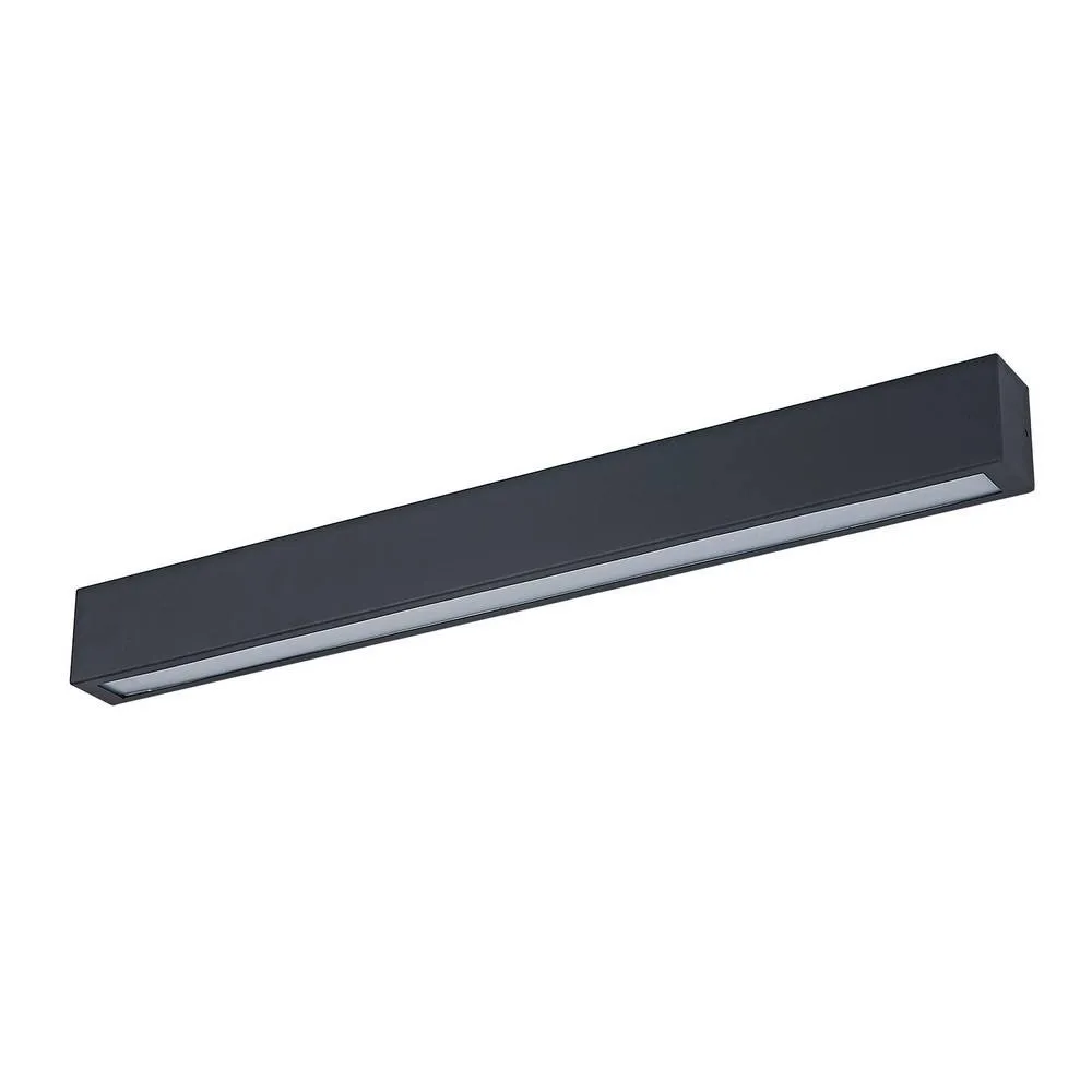 Netlighting Modern LED Wall Lamp Black Cool White 4000K 1440lm