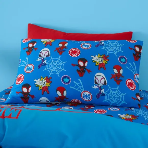 Spidey & His Amazing Friends 100% Cotton Duvet Cover & Pillowcase Set 4