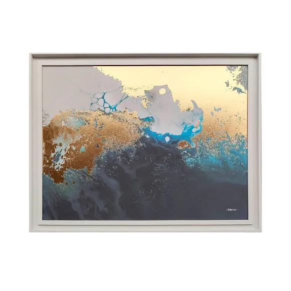 Ocean Deep by Petra Meikle De Vlas Framed Canvas 3