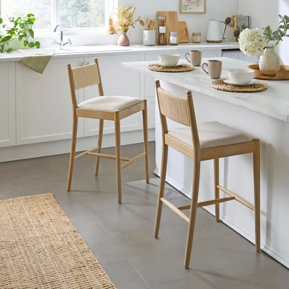 Nella Counter Height Bar Stool, Fabric 2