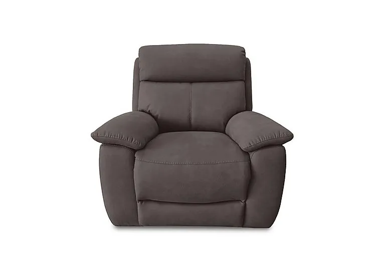 Echo Fabric Power Recliner Chair - Dark Grey