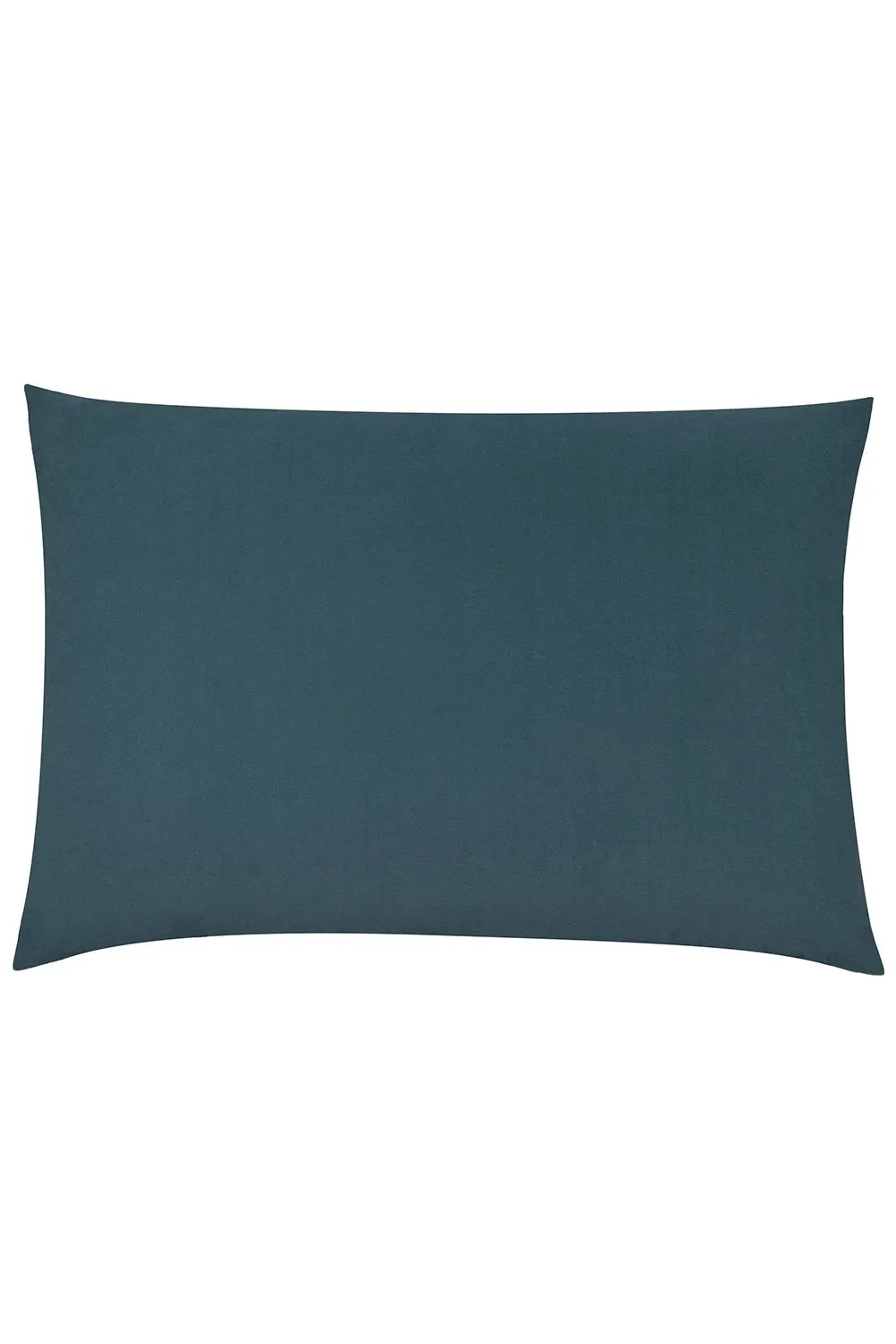 Furn Contra Soft Velvet Contrast Coloured Reverse Cushion in Dark Blue