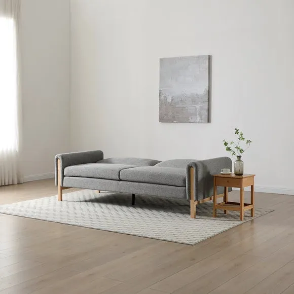 Cacy Textured Weave Clic Clac Sofa Bed 3