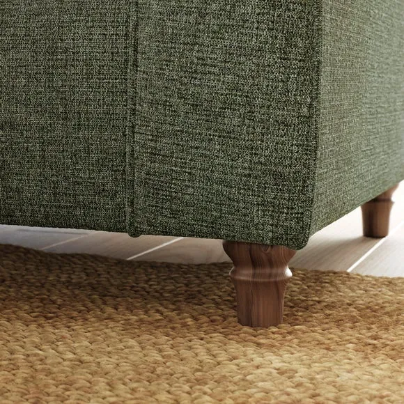 Flori Chenille Soft Texture Corner Sofa 5