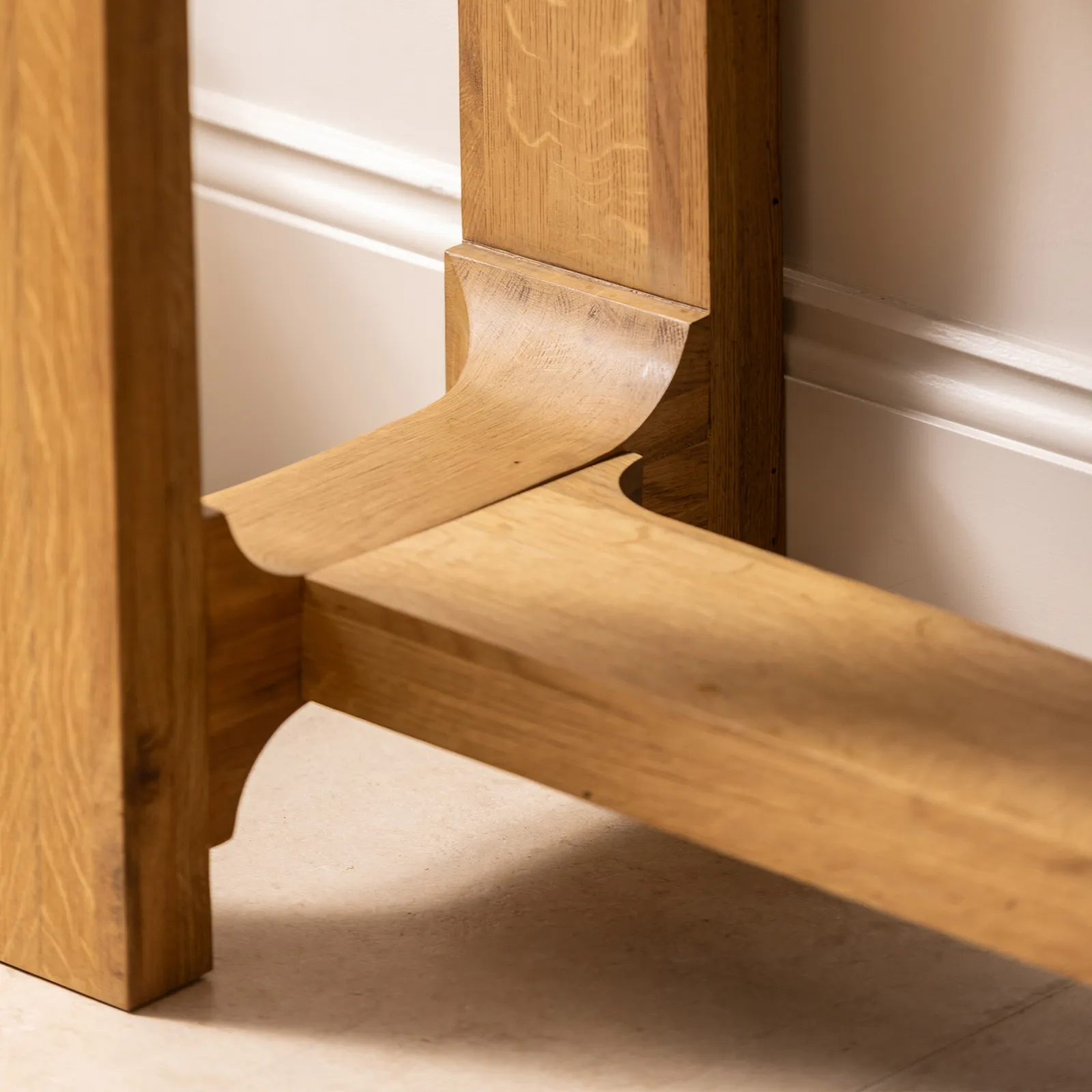 Wade Console Table, Neutral Wood | Barker & Stonehouse 6