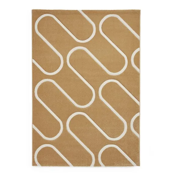 Catherine Lansfield Linear Curve Rug 5