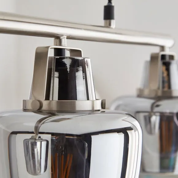 Auburn Modern 3 Light Adjustable Diner Ceiling Light 3