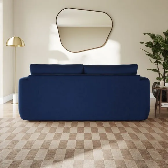 Luca Matte Soft Velvet Reversible Corner Chaise Sofa 3