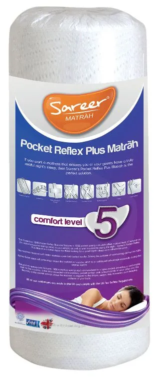 Sareer Furniture Limited Pocket Reflex Plus Mattress in White 5