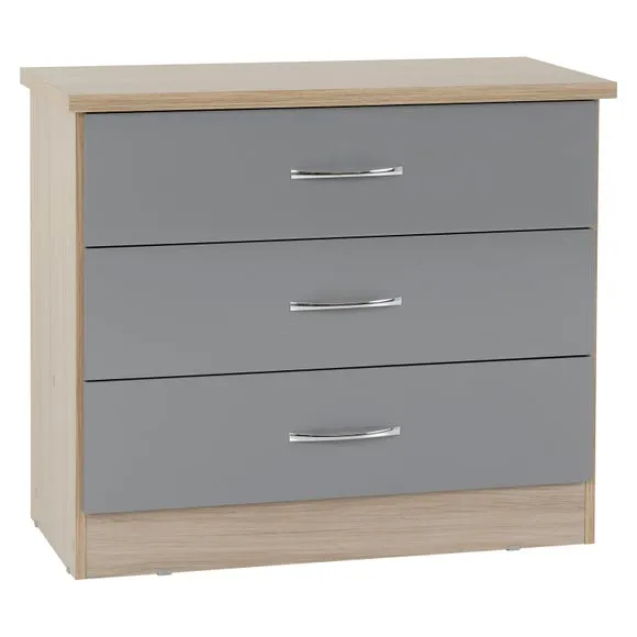 Nevada 3 Drawer Chest 2
