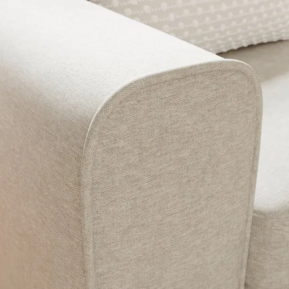 Abel Vintage Soft Chenille Reversible Corner Chaise Sofa 4
