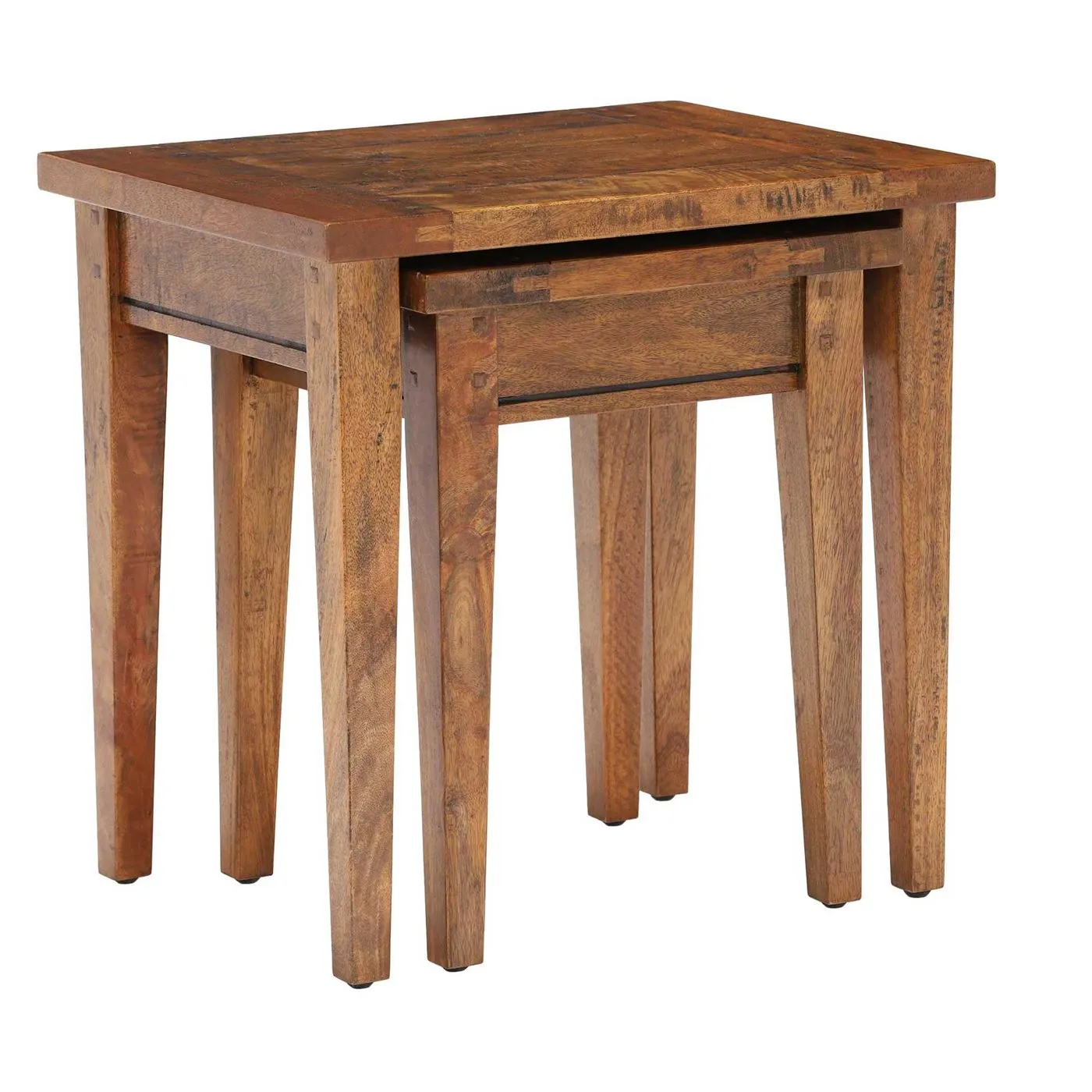 New Frontier Nest Of Tables, Mango Wood | Barker & Stonehouse 2