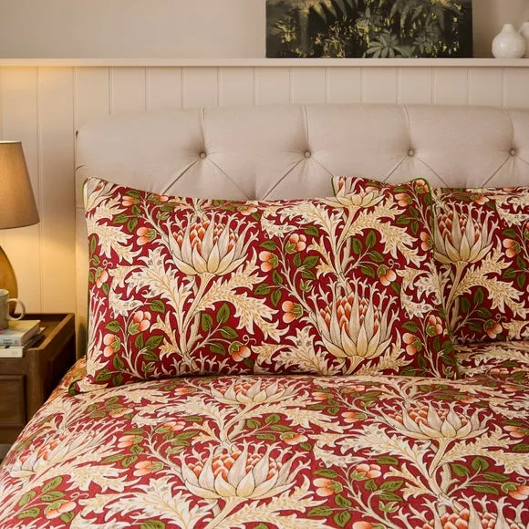 Artichoke 100% Brushed Cotton Duvet Cover & Pillowcase Set 5