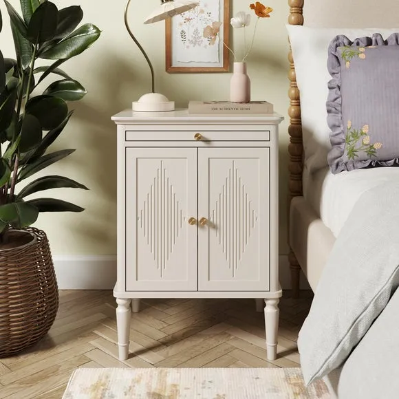 Ottilie 2 Door Bedside Table 1