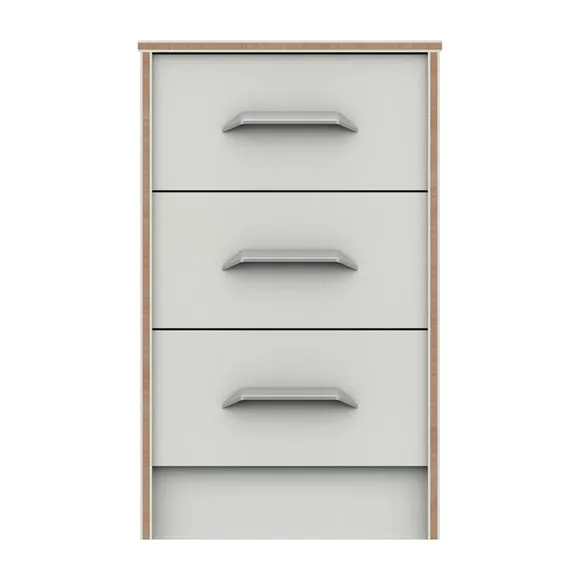 Florine 3 Drawer Bedside Table
