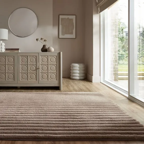 Cord Faux Fur Supersoft Rug 1