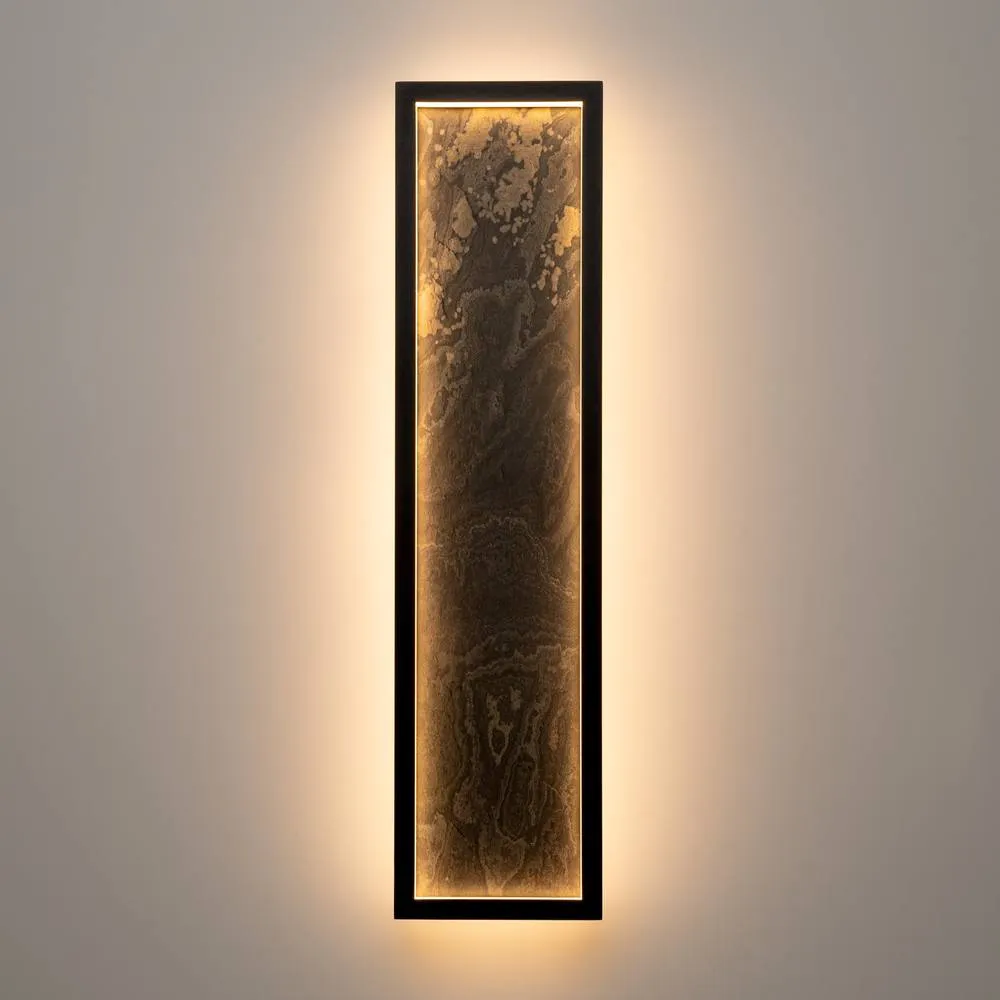 Netlighting Orign Modern 60cm Integrated LED Wall Lamp Black 3000K 800lm 2