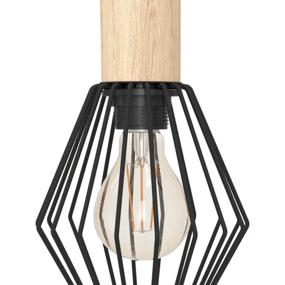 EGLO Palmorla Wire 3 Light Diner Ceiling Light 3