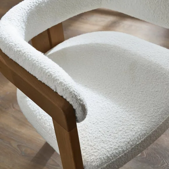 Lovato Dining Chair, Boucle 4
