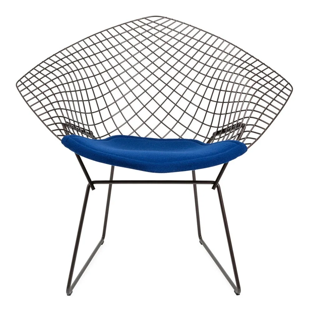 Knoll Bertoia Diamond Chair in Tonus 210 and Bronze Finish 2