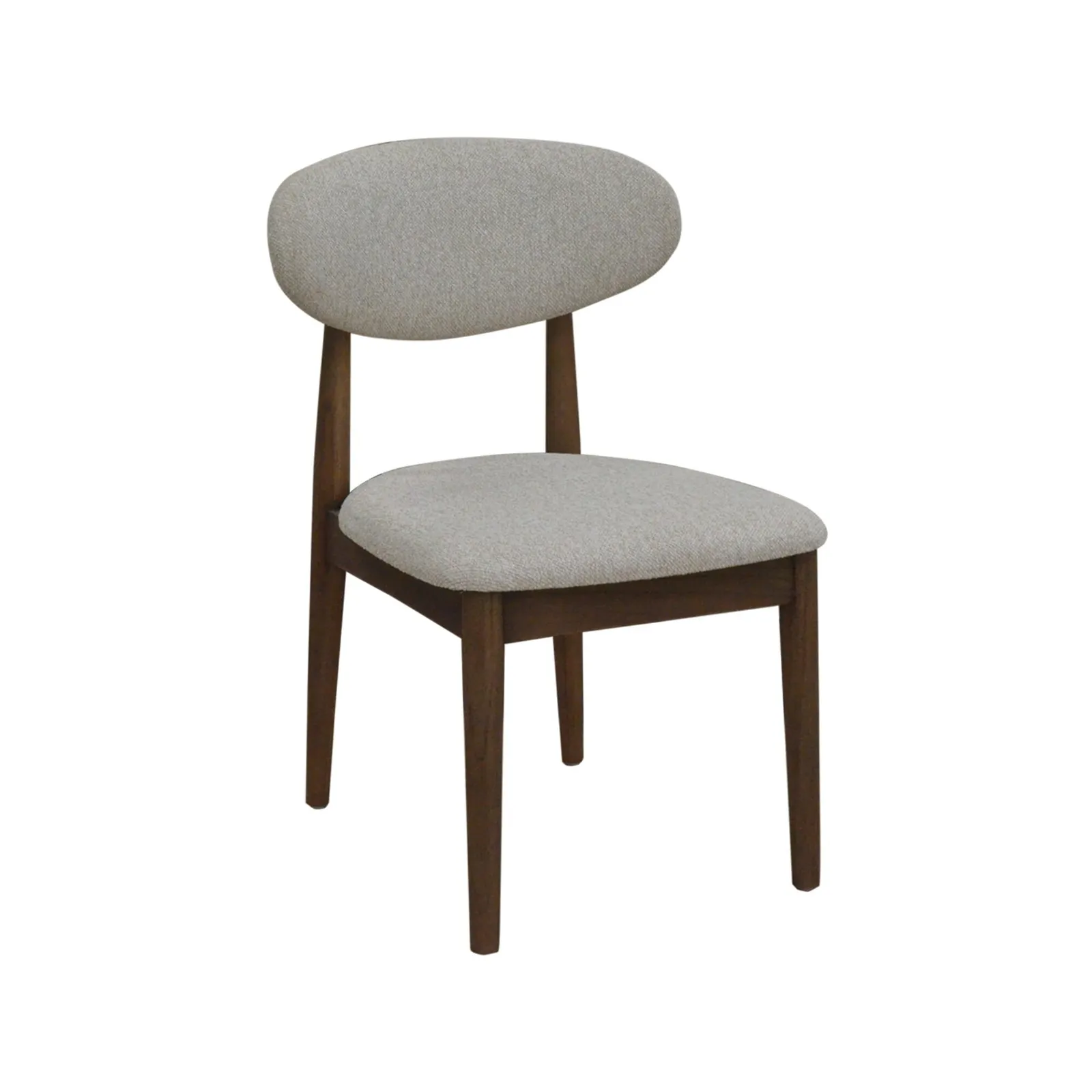 Laroque Dining Chair, Grey Fabric | Barker & Stonehouse 3