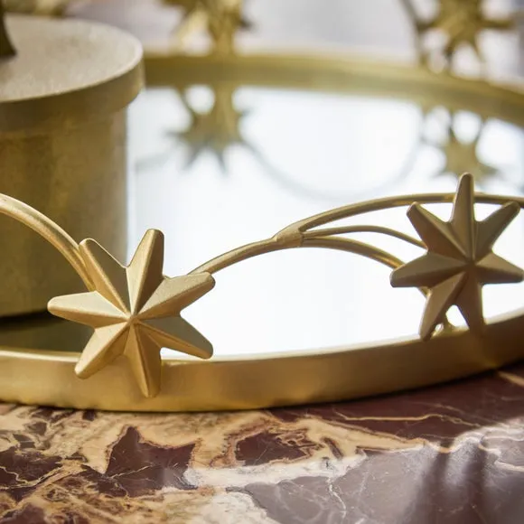 Star Frame Mirrored Decorative Tray 2