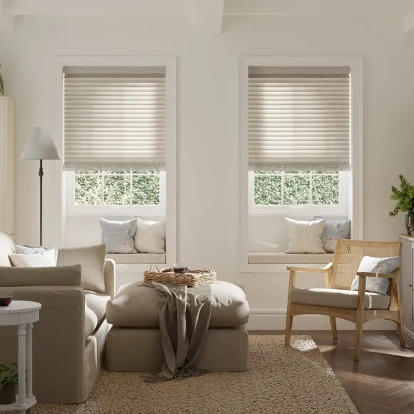 Stone Ariella Fauxwood 50mm Slats Venetian Blind 1