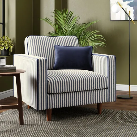 Zoe Linford Stripe Armchair 1