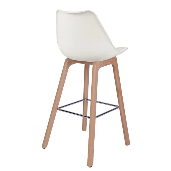 Erik Counter Height Bar Stool, White 5