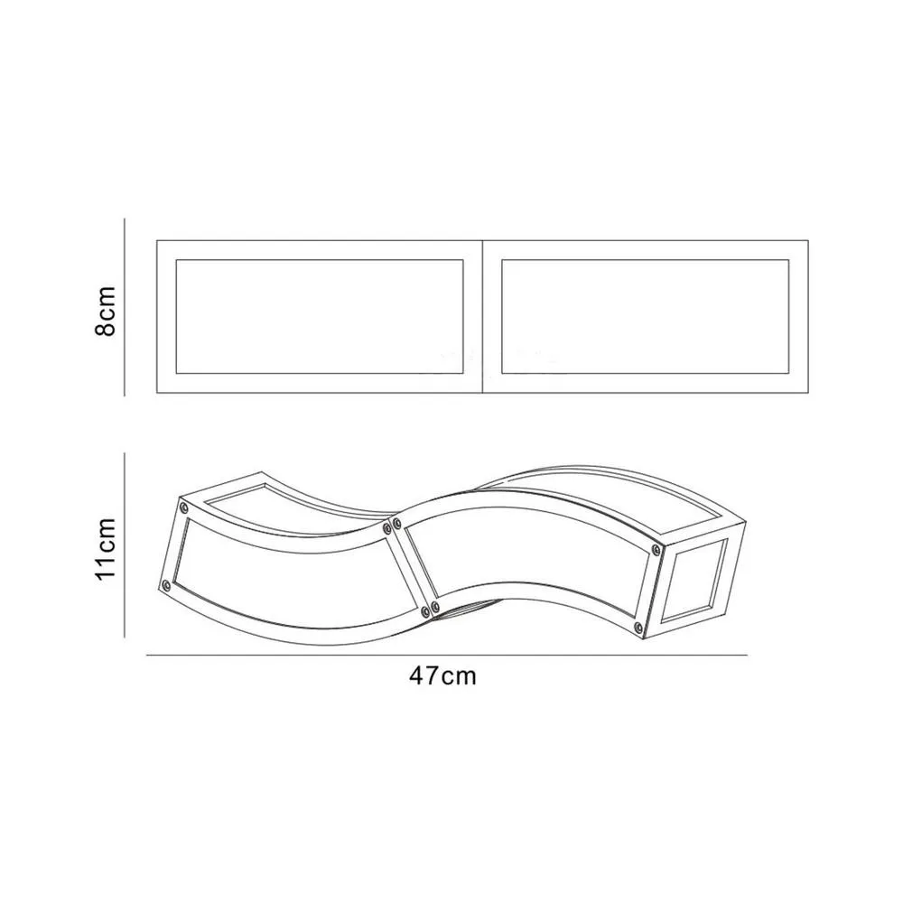 Netlighting Duna E27 Flush Wall Lamp 2 Light E27 Polished Chrome White Acrylic in Grey 2