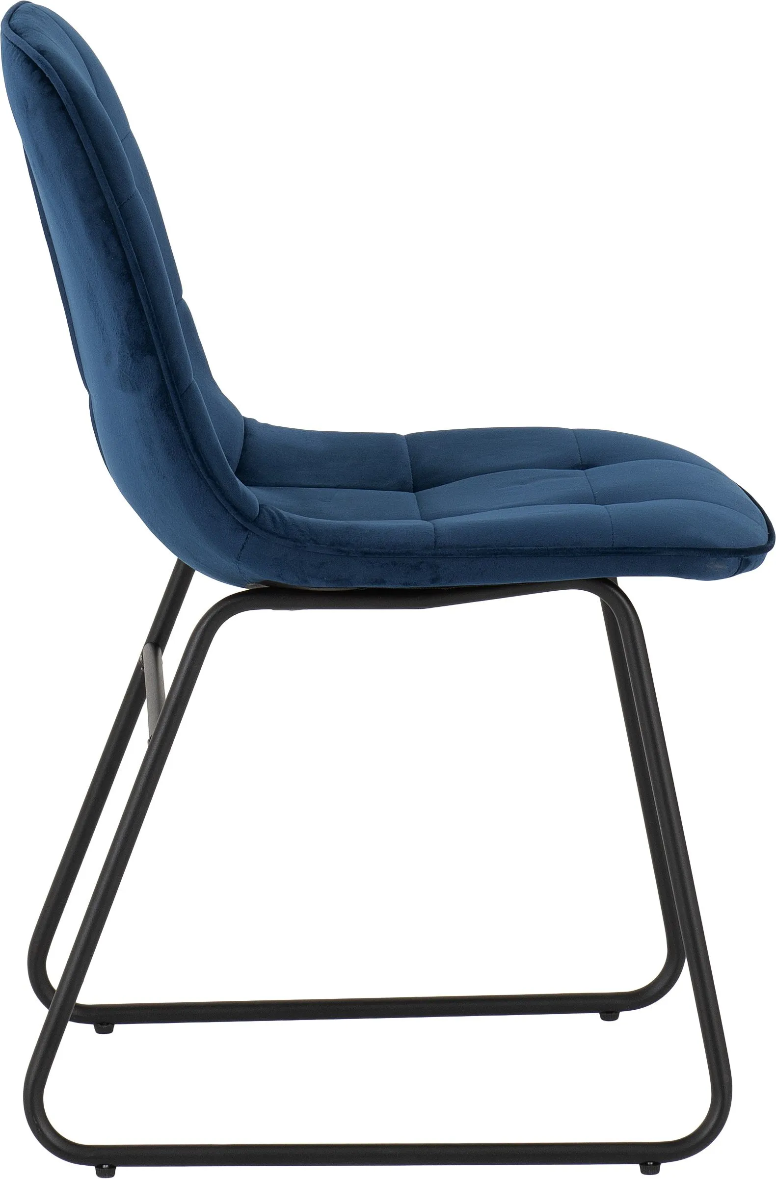 Seconique Athens Medium Oak Rectangular Dining Set with Lukas Chairs in Blue 6