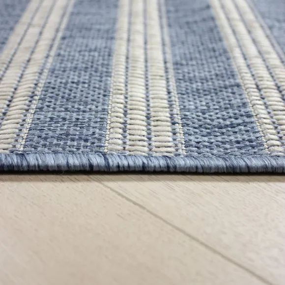 Striped Indoor Outdoor Rug 4