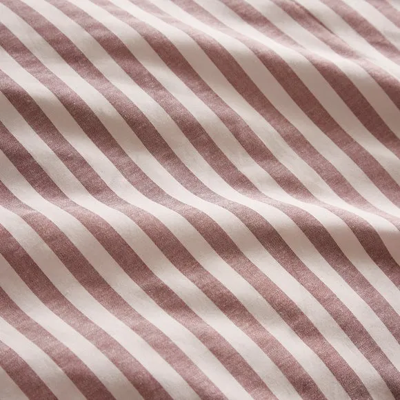 Portloe Stripe 100% Cotton Duvet Cover & Pillowcase Set 3