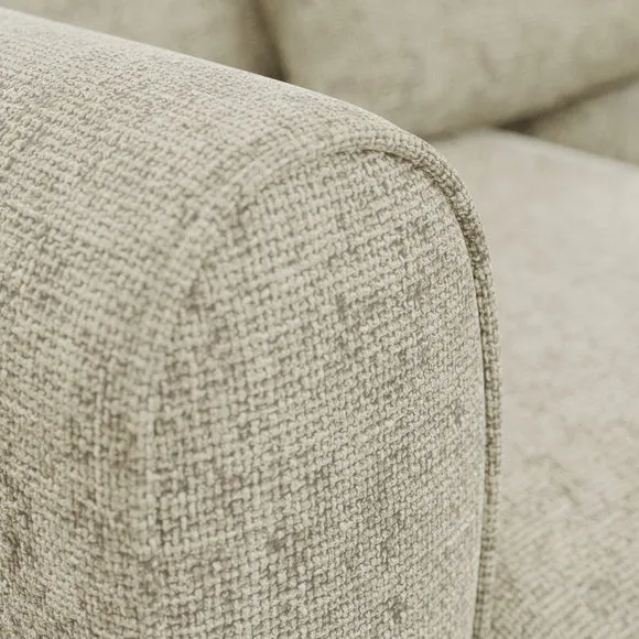 Blake Curved Arm Chunky Chenille 2 Seater Sofa 5