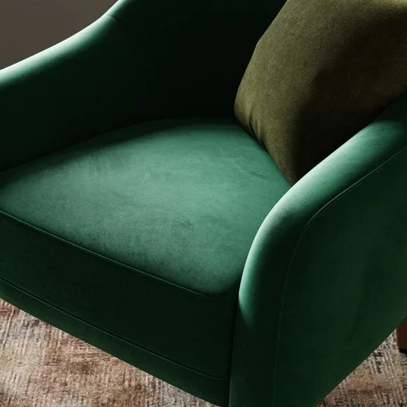 Kaspar Velvet Tub Chair 4