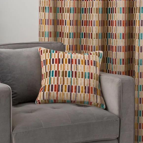 Pelosa Cut Velvet Square Cushion 1
