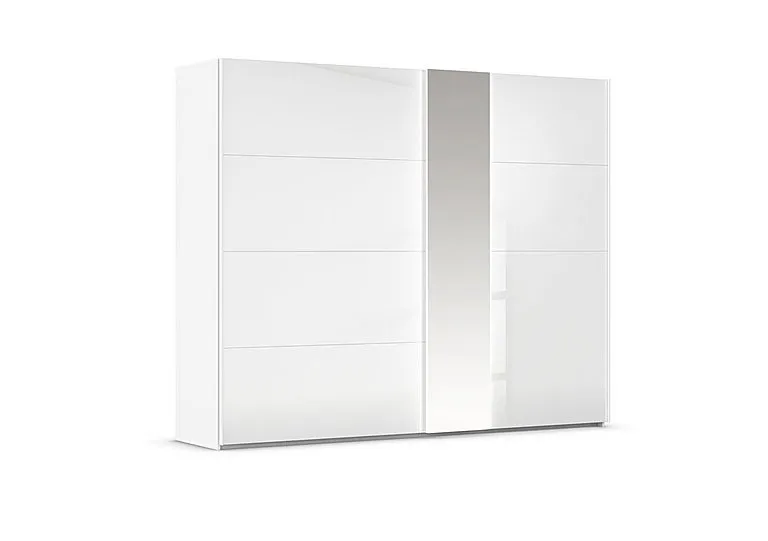 Cairns 271cm 2 Door Sliding Wardrobe with External Lights