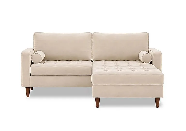 Sullivan 3 Seater Fabric Sofa with Reversible Chaise End - Sofas and Armchairs - In Time for Christmas