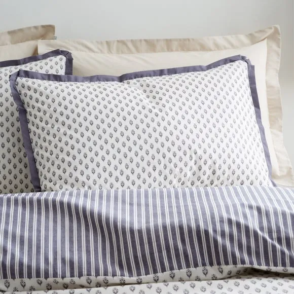 Bianca Amelie 100% Cotton Duvet Cover & Pillowcase Set 4