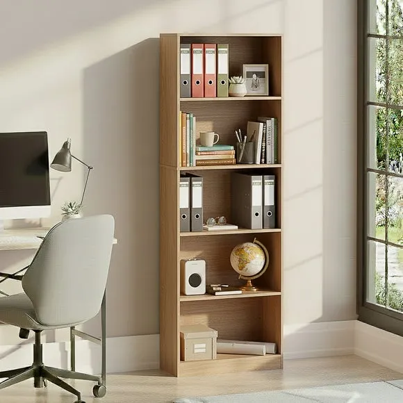 Cambridge 5 Tier Extra Large Bookcase